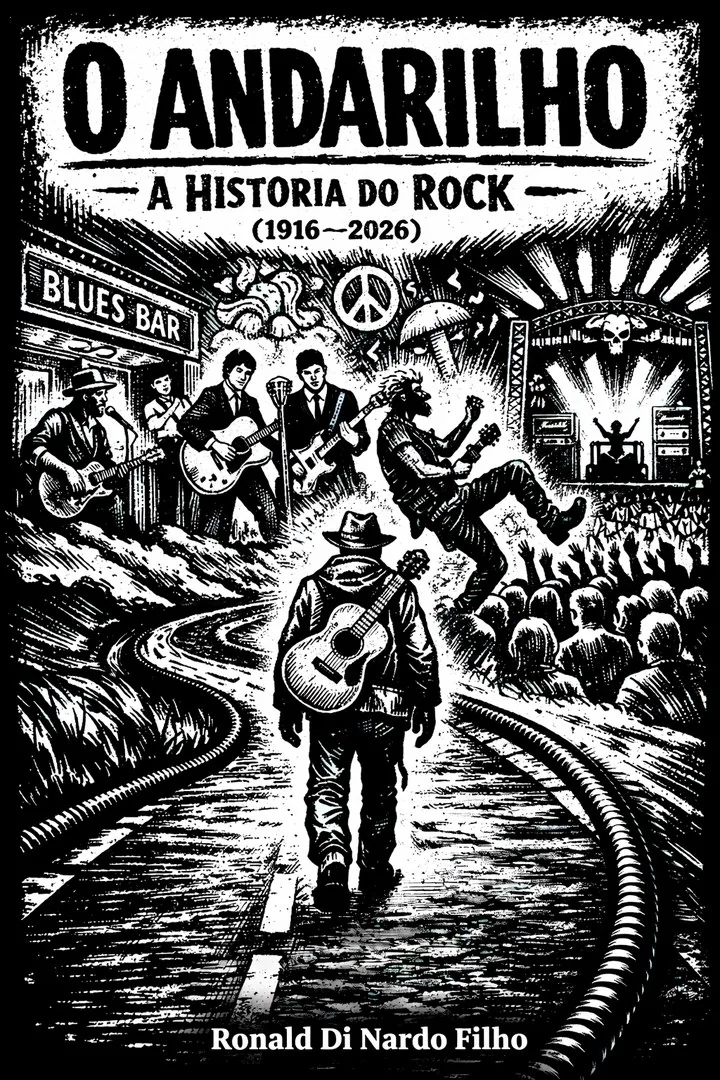 Book cover: The Wanderer: The History of Rock, 1916 to 2026
